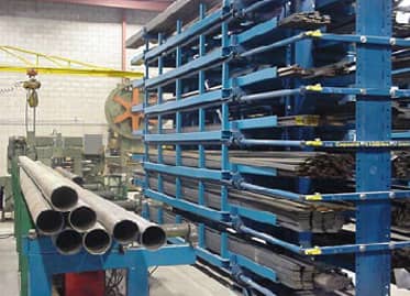 Industrial Storage Systems - Bar & Pipes Storage Racks
