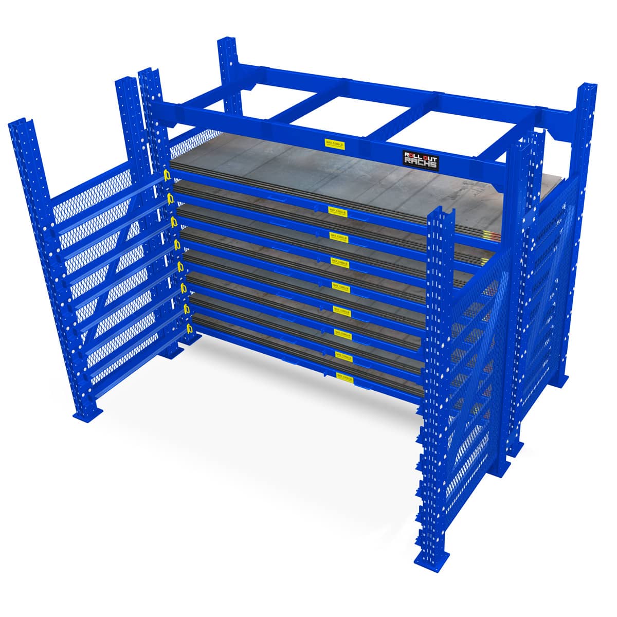 Roll Out Sheet Rack